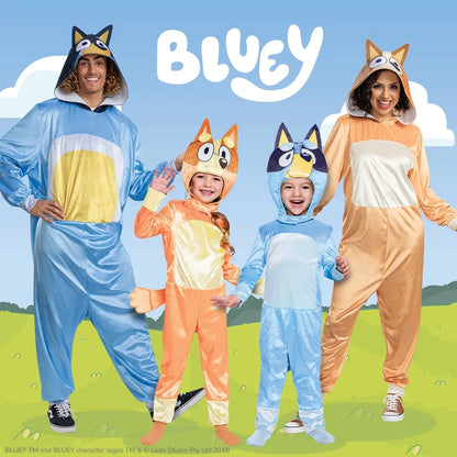 Bluey Halloween Costume for Toddler, Size 3-4T, by